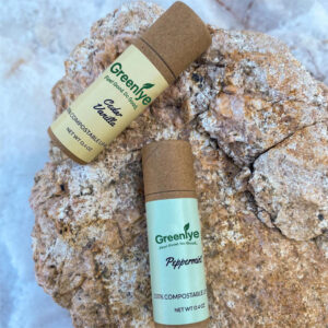 Earth Friendly Stick Deodorant Zero Waste 100% Natural Push-up Tube Deodorant Paper Packaging