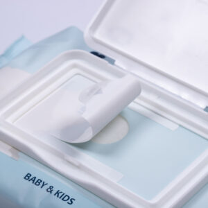 Disposable Biodegradable Bamboo Natural Cotton Organic Baby Wipes Non-Woven Fabric, Washable Household Wet Wipes