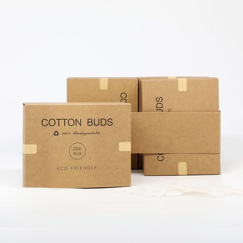 Bamboo Cotton Swabs 200 Count Biodegradable Wooden Cotton Buds Double Tipped Ear Sticks Eco Friendly Natural for Ear Removal Art - Image 4